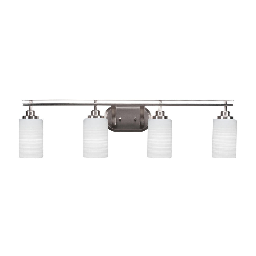 Toltec Odyssey 2614-bn-4061 Bath Vanity Light 38 in. wide - Brushed Nickel