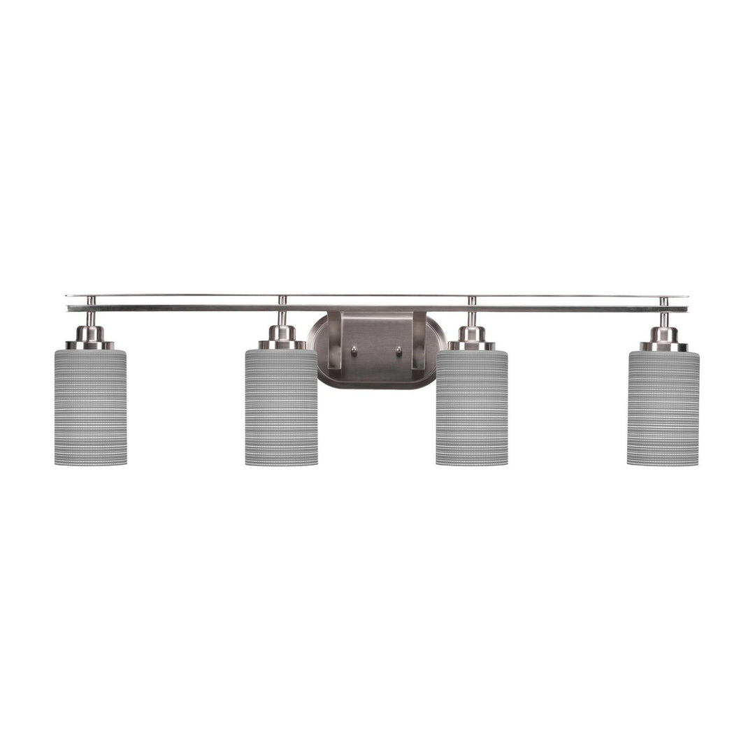 Toltec Odyssey 2614-bn-4062 Bath Vanity Light 38 in. wide - Brushed Nickel