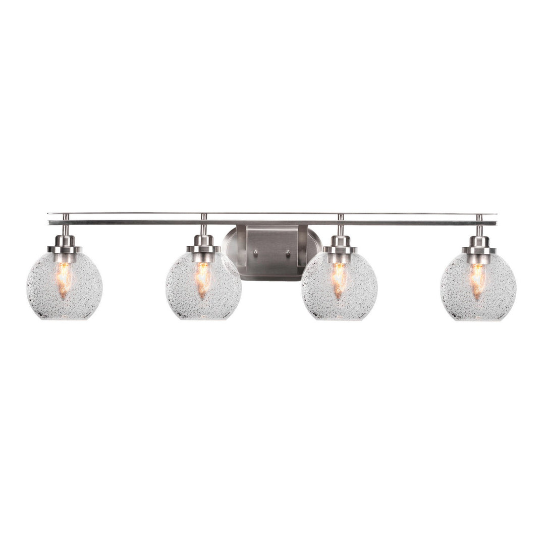 Toltec Odyssey 2614-bn-4102 Bath Vanity Light 39 in. wide - Brushed Nickel