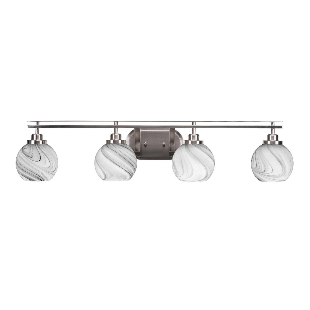Toltec Odyssey 2614-bn-4109 Bath Vanity Light 39 in. wide - Brushed Nickel