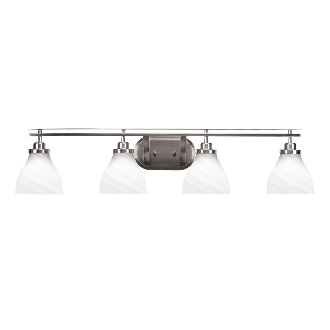 Toltec Odyssey 2614-bn-4761 Bath Vanity Light 40 in. wide - Brushed Nickel