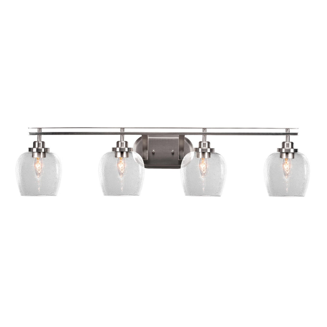 Toltec Odyssey 2614-bn-4810 Bath Vanity Light 40 in. wide - Brushed Nickel