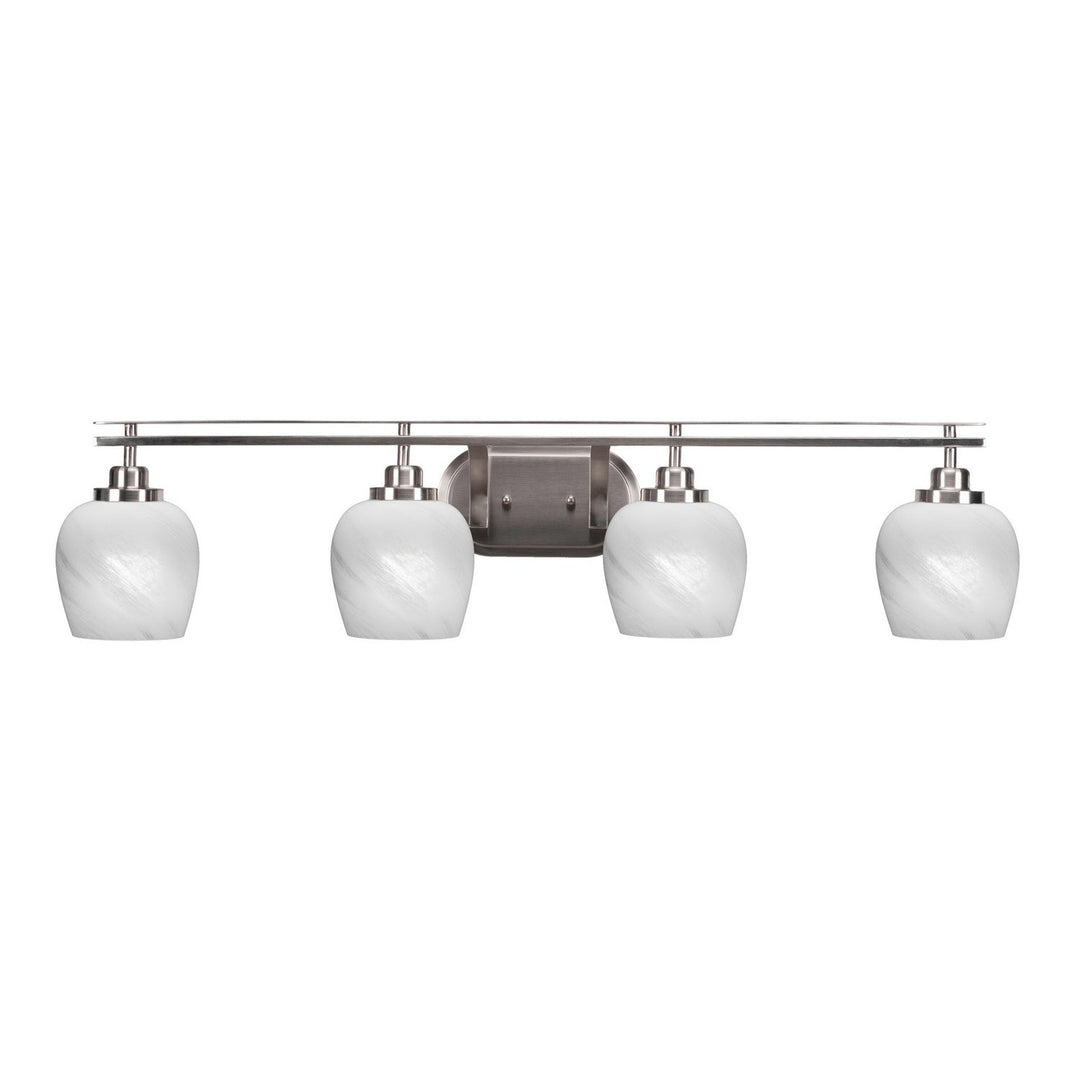 Toltec Odyssey 2614-bn-4811 Bath Vanity Light 40 in. wide - Brushed Nickel