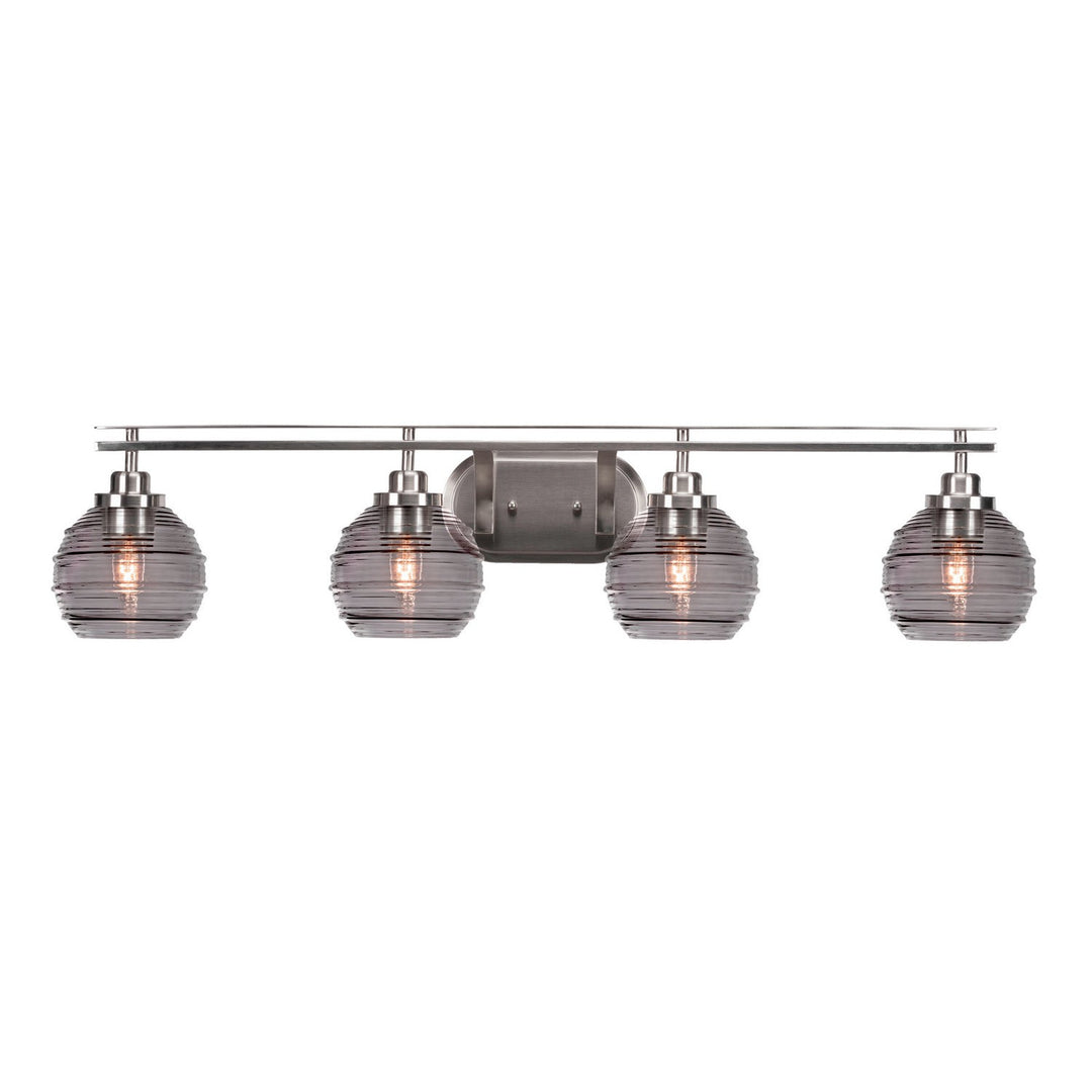 Toltec Odyssey 2614-bn-5112 Bath Vanity Light 40 in. wide - Brushed Nickel