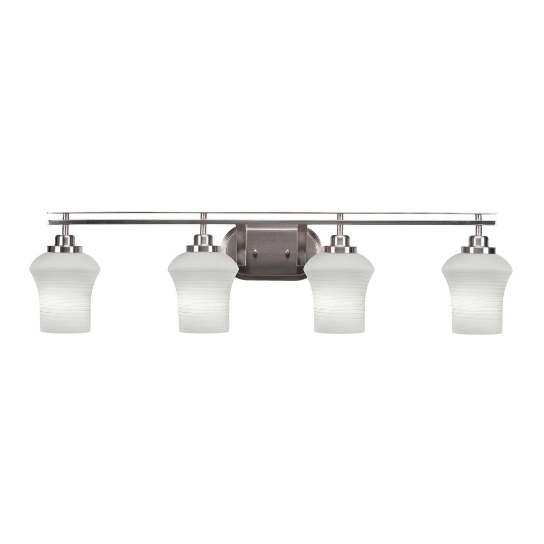 Toltec Odyssey 2614-bn-681 Bath Vanity Light 39 in. wide - Brushed Nickel