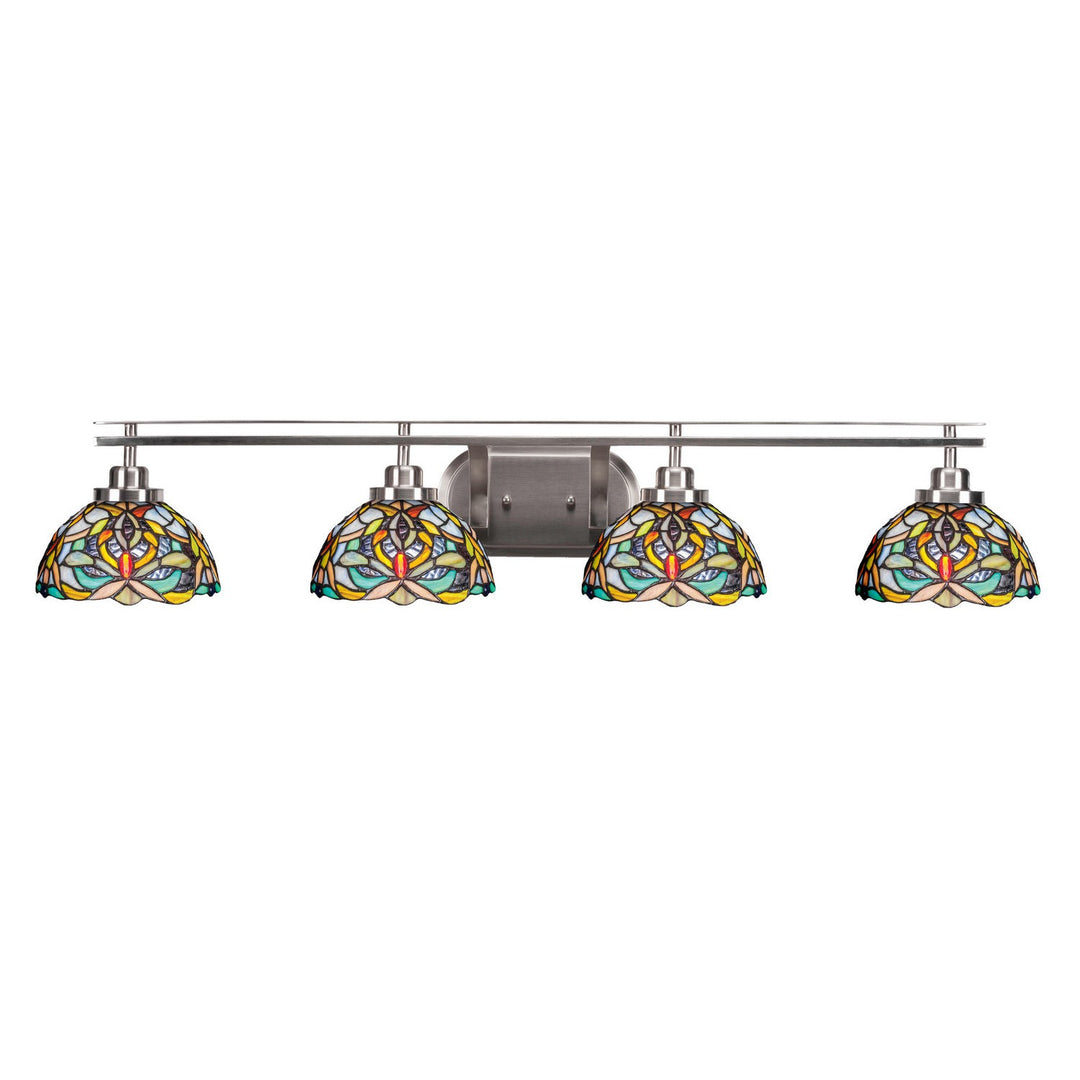 Toltec Odyssey 2614-bn-9905 Bath Vanity Light 41 in. wide - Brushed Nickel