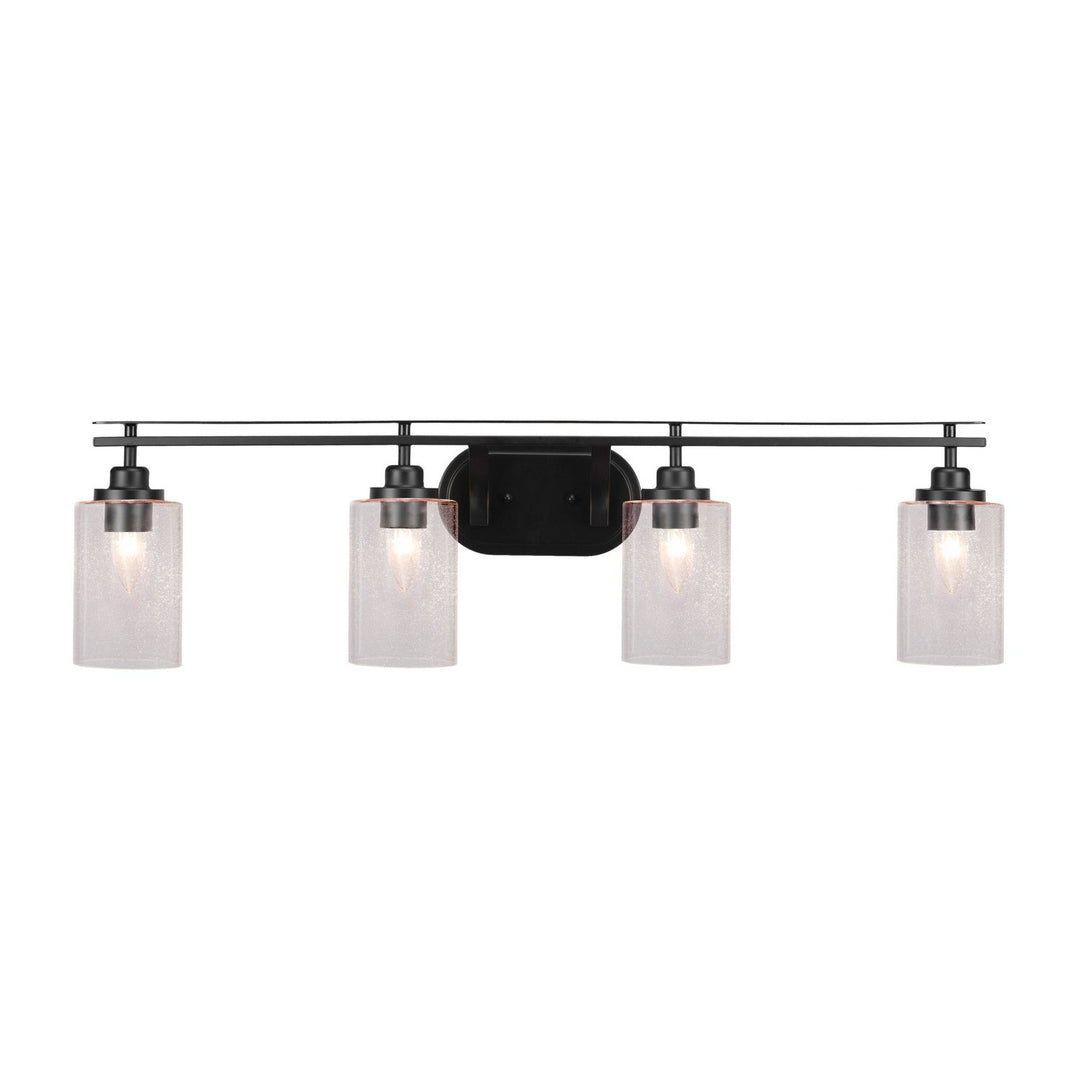 Toltec Odyssey 2614-mb-300 Bath Vanity Light 38 in. wide - Matte Black