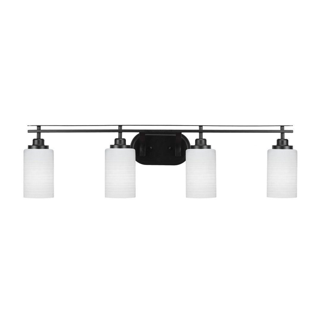 Toltec Odyssey 2614-mb-4061 Bath Vanity Light 38 in. wide - Matte Black