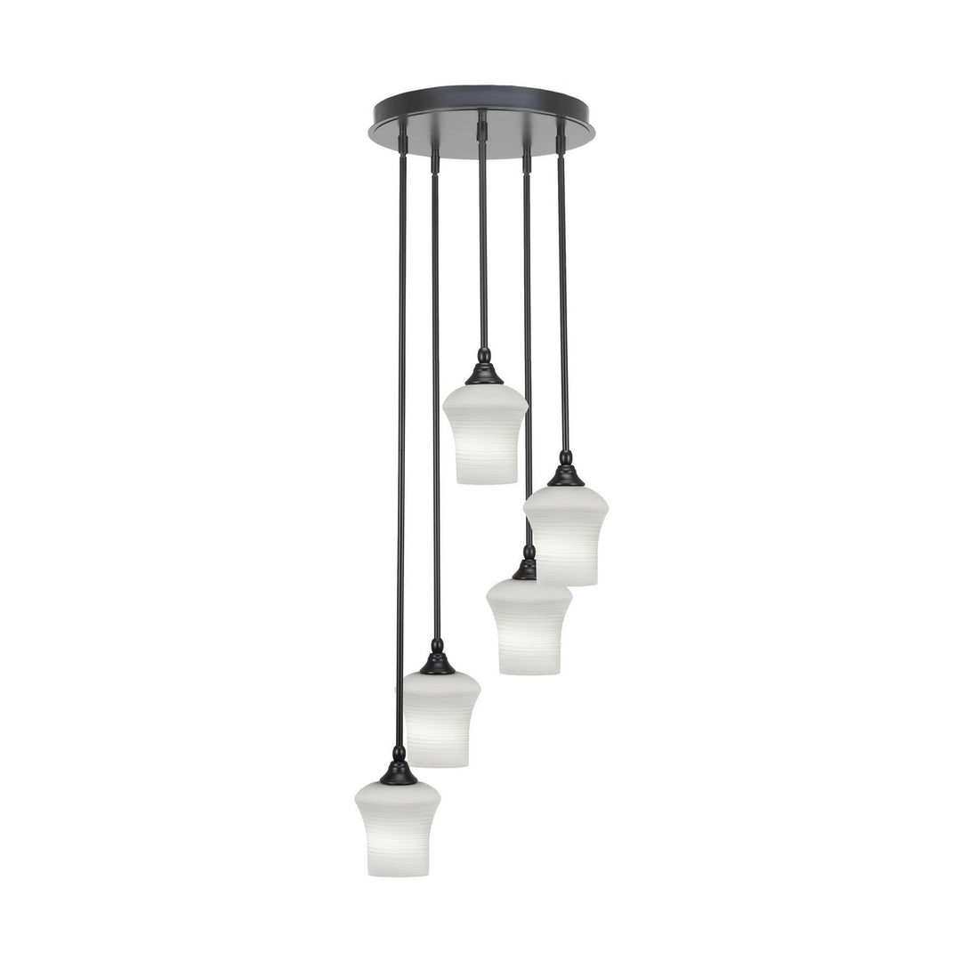 Toltec Empire 2145-mb-681 Pendant Light - Matte Black
