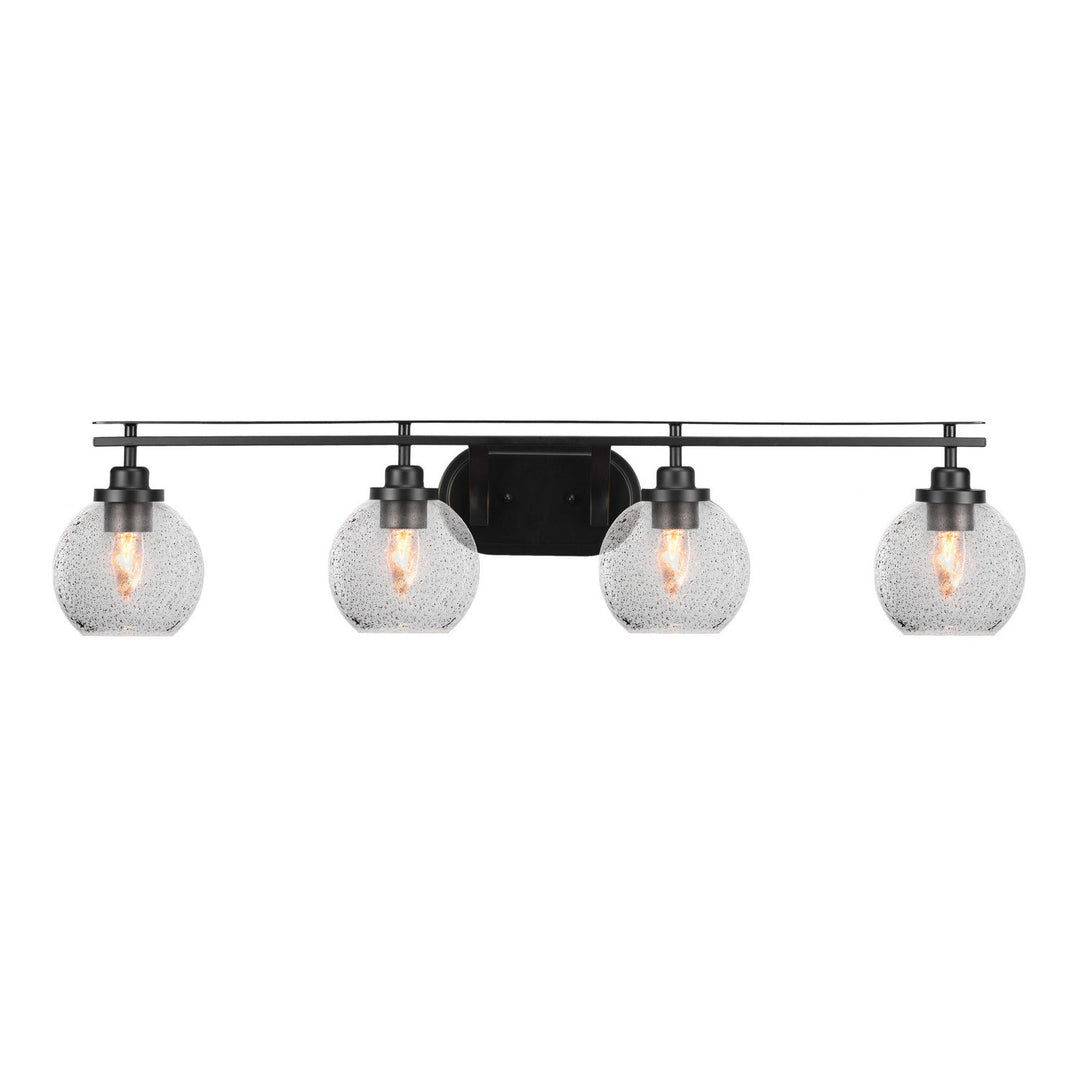 Toltec Odyssey 2614-mb-4102 Bath Vanity Light 39 in. wide - Matte Black