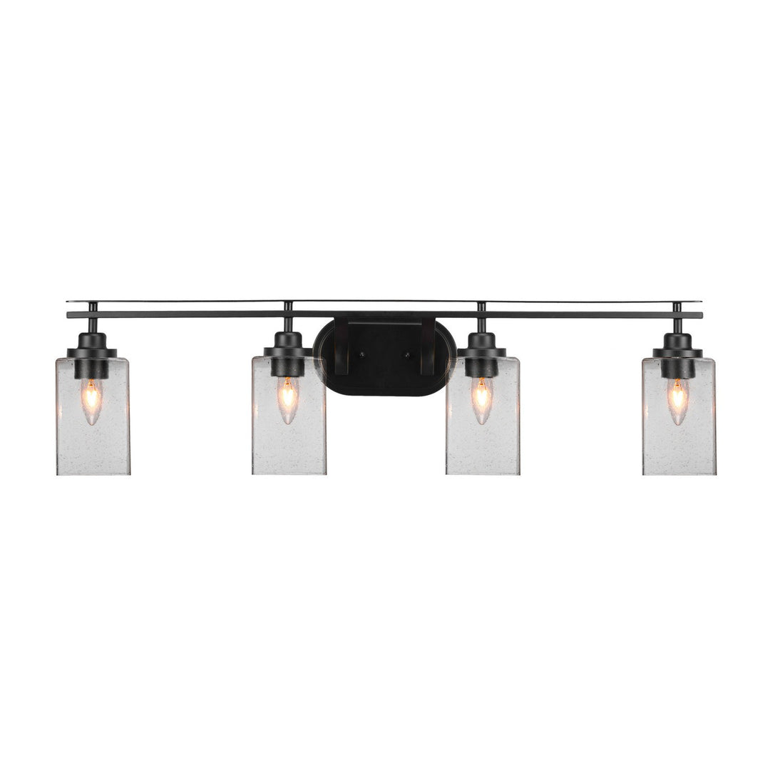 Toltec Odyssey 2614-mb-530 Bath Vanity Light 38 in. wide - Matte Black