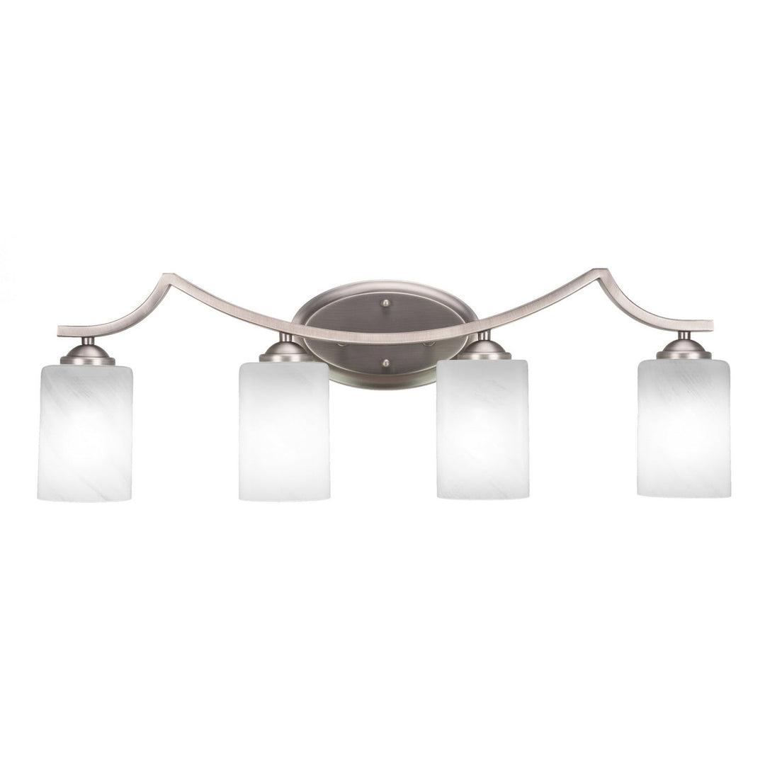 Toltec Zilo 554-gp-3001 Bath Vanity Light 31 in. wide - Graphite