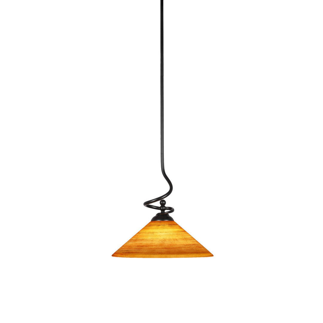 Toltec Capri 900-mb-414 Pendant Light - Matte Black
