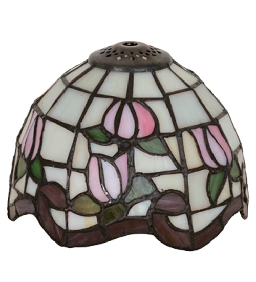 Meyda Tiffany Lighting 11835 Roseborder Shade Lamp Shade Multicolored