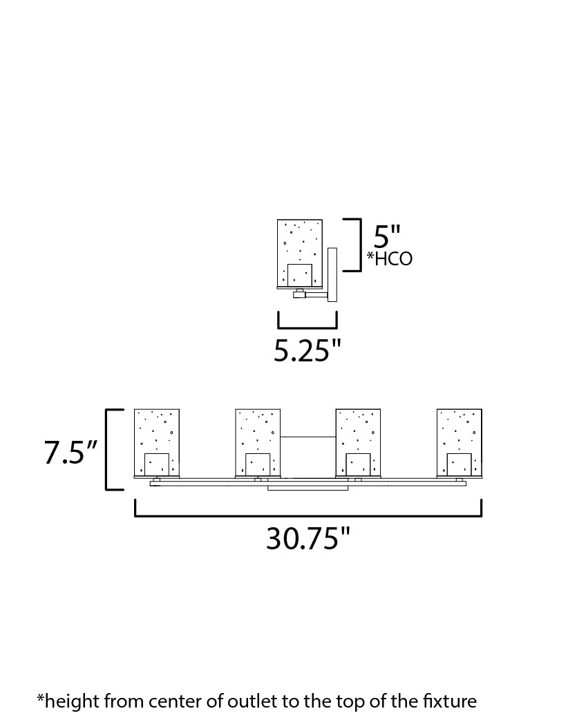 Maxim Sleek 11844CDSN Bath Vanity Light 31 in. wide - Satin Nickel