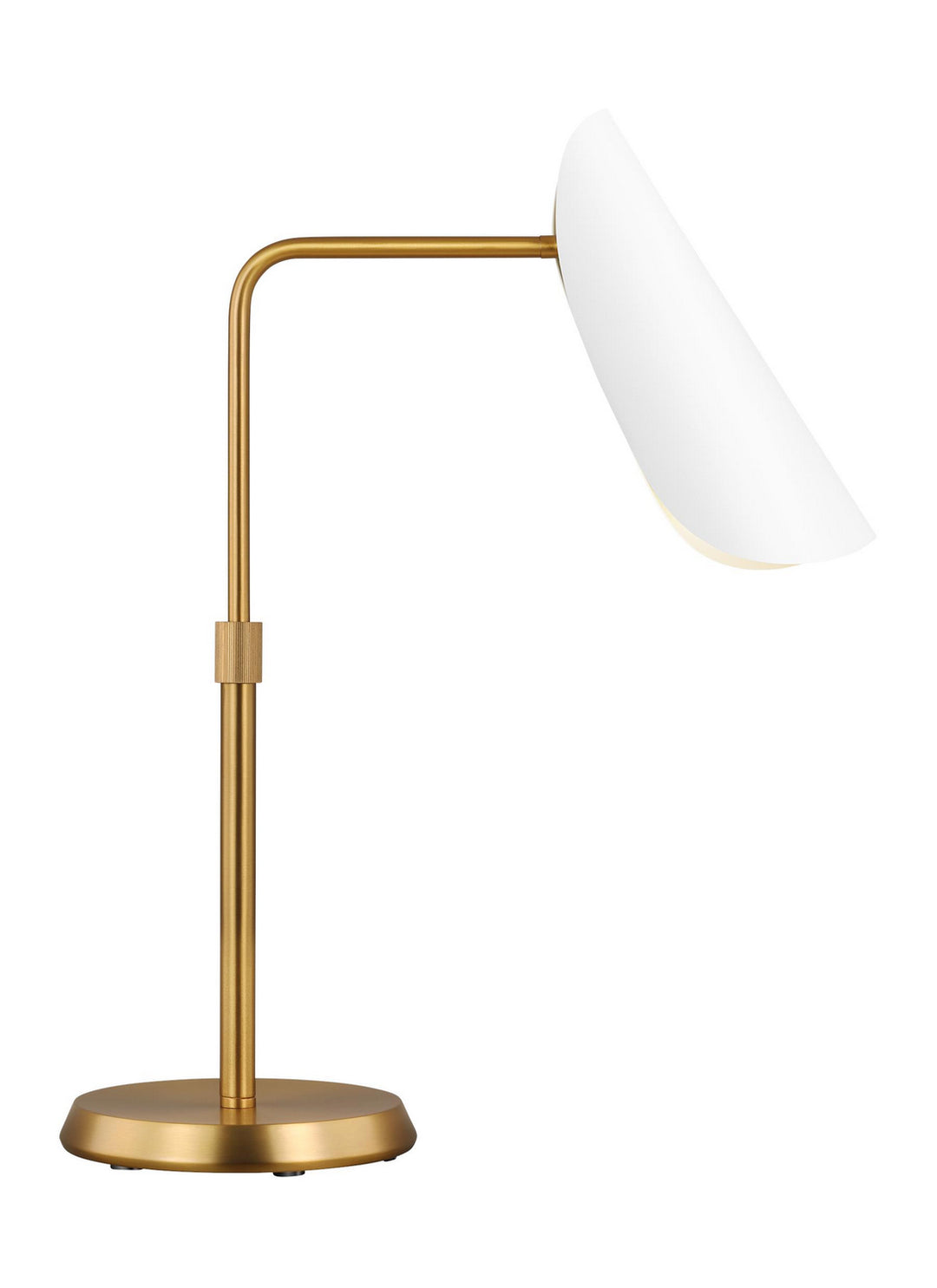 Visual Comfort Studio AET1011BBSMWT1 Tresa One Light Table Lamp Lamp Brass