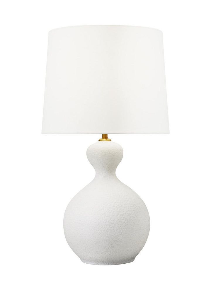 Visual Comfort Studio AET1061MRW1 Antonina One Light Table Lamp Lamp White