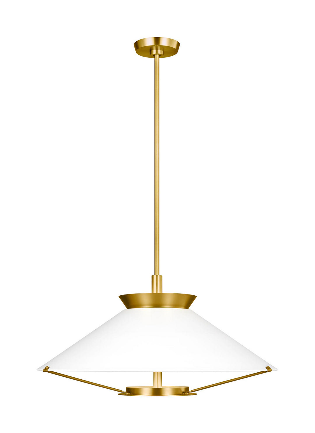 Visual Comfort Studio Ultra Light CP1331BBS Pendant Light - Burnished Brass