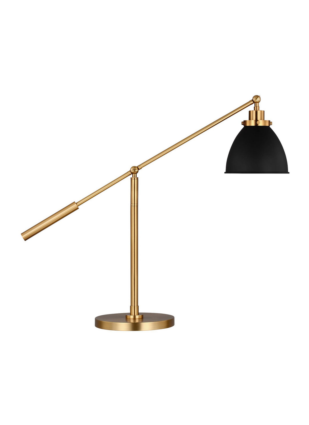 Visual Comfort Studio CT1101MBKBBS1 Wellfleet One Light Desk Lamp Lamp Brass