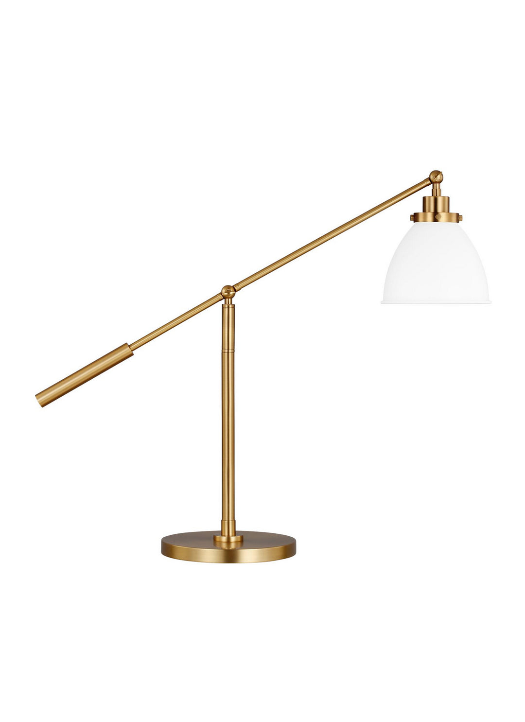 Visual Comfort Studio CT1101MWTBBS1 Wellfleet One Light Desk Lamp Lamp Brass