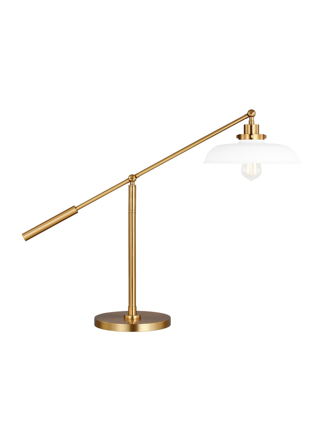 Visual Comfort Studio CT1111MWTBBS1 Wellfleet One Light Desk Lamp Lamp Brass - Antique