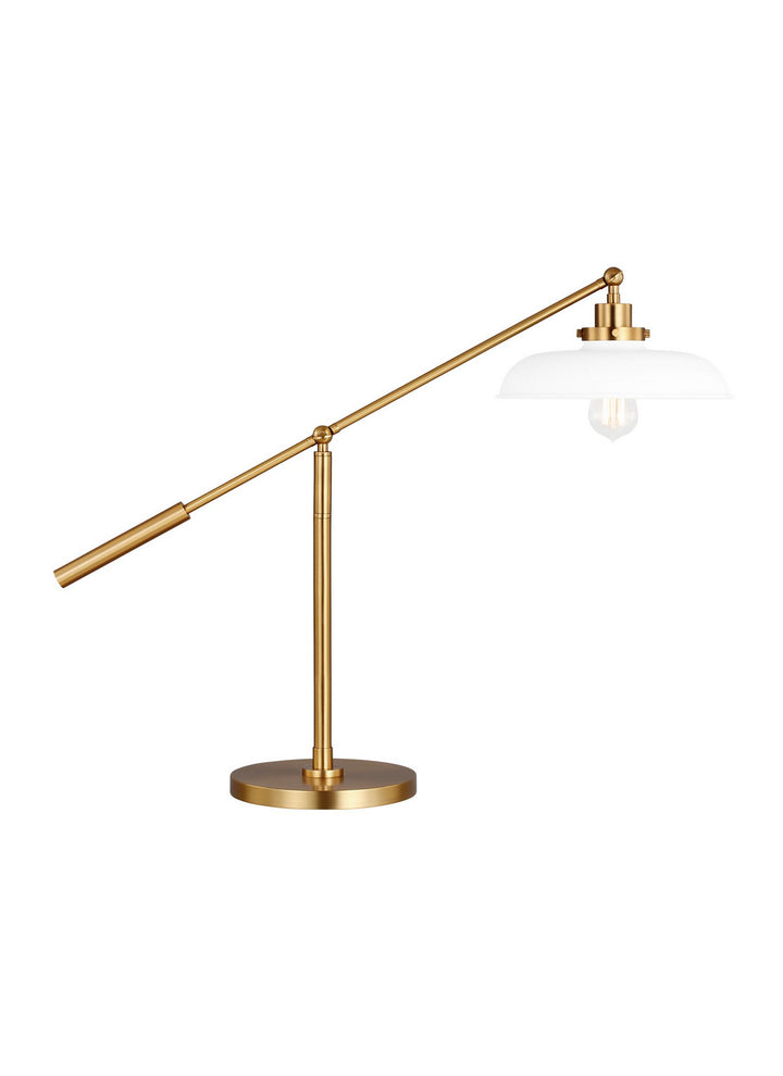 Visual Comfort Studio CT1111MWTBBS1 Wellfleet One Light Desk Lamp Lamp Brass - Antique