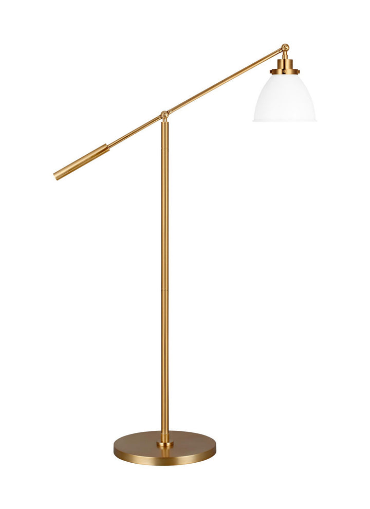 Visual Comfort Studio CT1131MWTBBS1 Wellfleet One Light Floor Lamp Lamp Brass - Antique