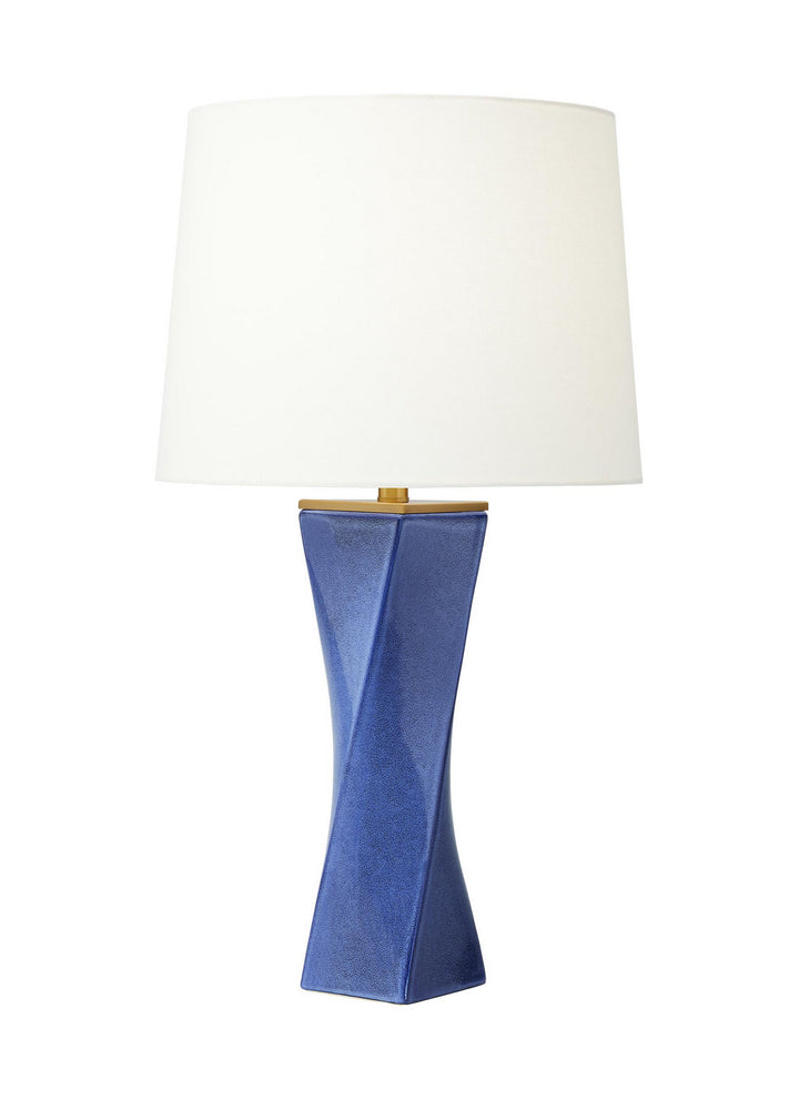 Visual Comfort Studio CT1211FRB1 Lagos One Light Table Lamp Lamp Bronze / Dark