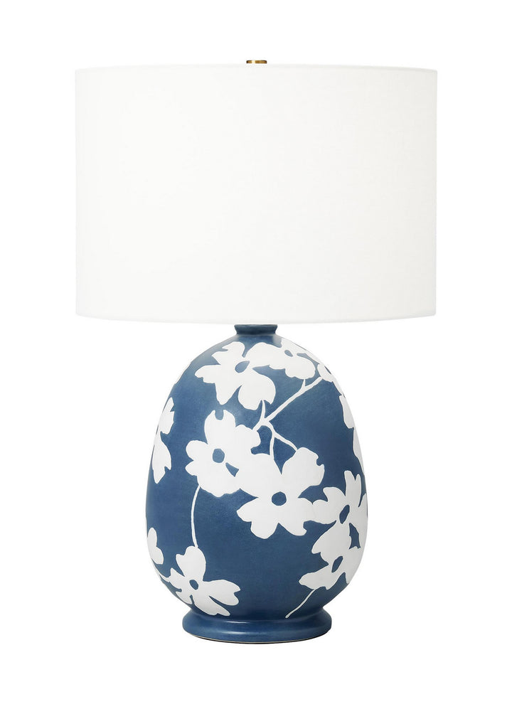 Visual Comfort Studio HT1001WLSMNB1 Lila One Light Table Lamp Lamp Bronze / Dark
