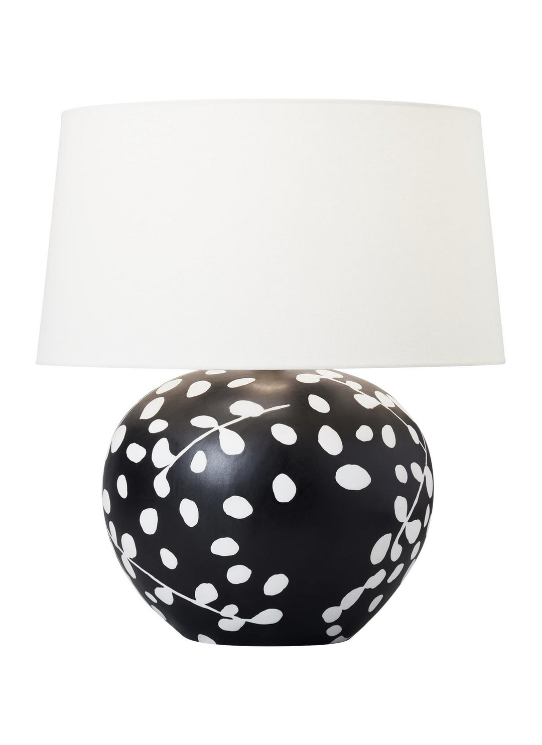 Visual Comfort Studio HT1011WLBL1 Nan One Light Table Lamp Lamp Black