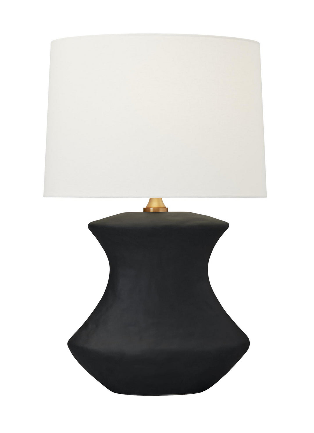 Visual Comfort Studio HT1021RBC1 Bone One Light Table Lamp Lamp Black