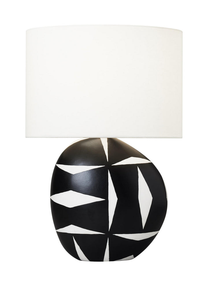 Visual Comfort Studio HT1041WLBL1 Franz One Light Table Lamp Lamp Black