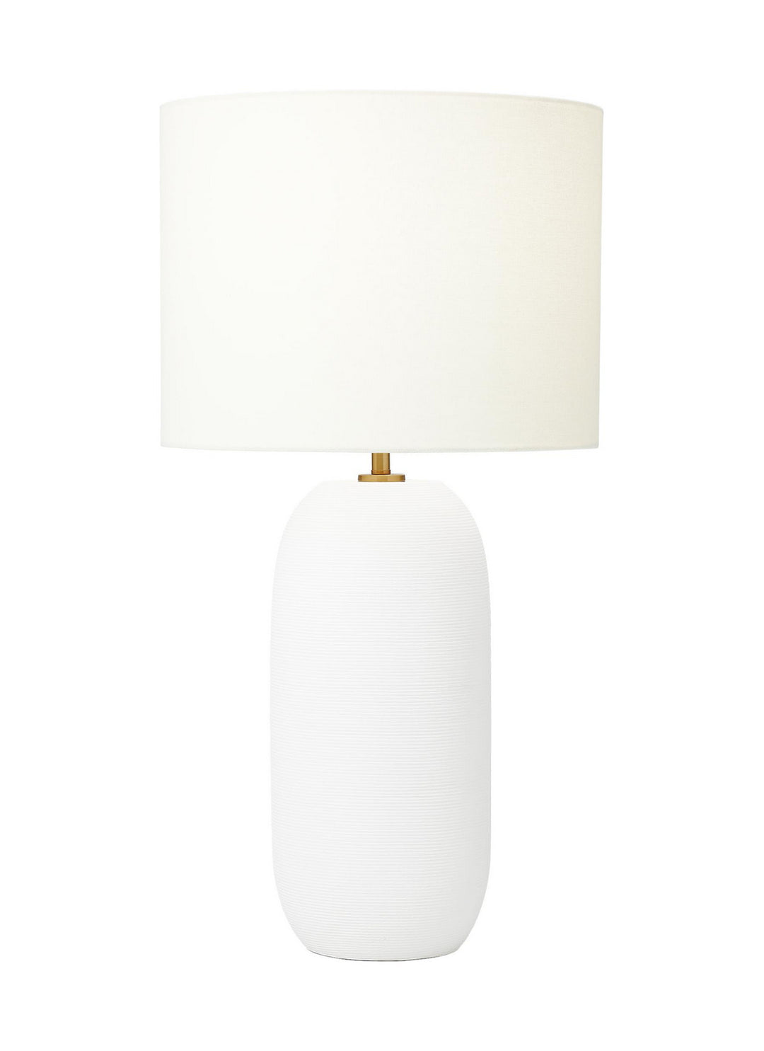 Visual Comfort Studio HT1061MWC1 Fanny One Light Table Lamp Lamp White