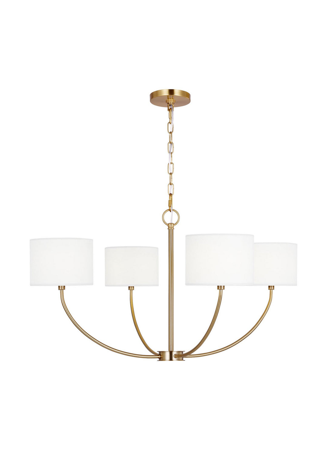 Visual Comfort Studio Sawyer KSC1034BBS Chandelier Light - Burnished Brass