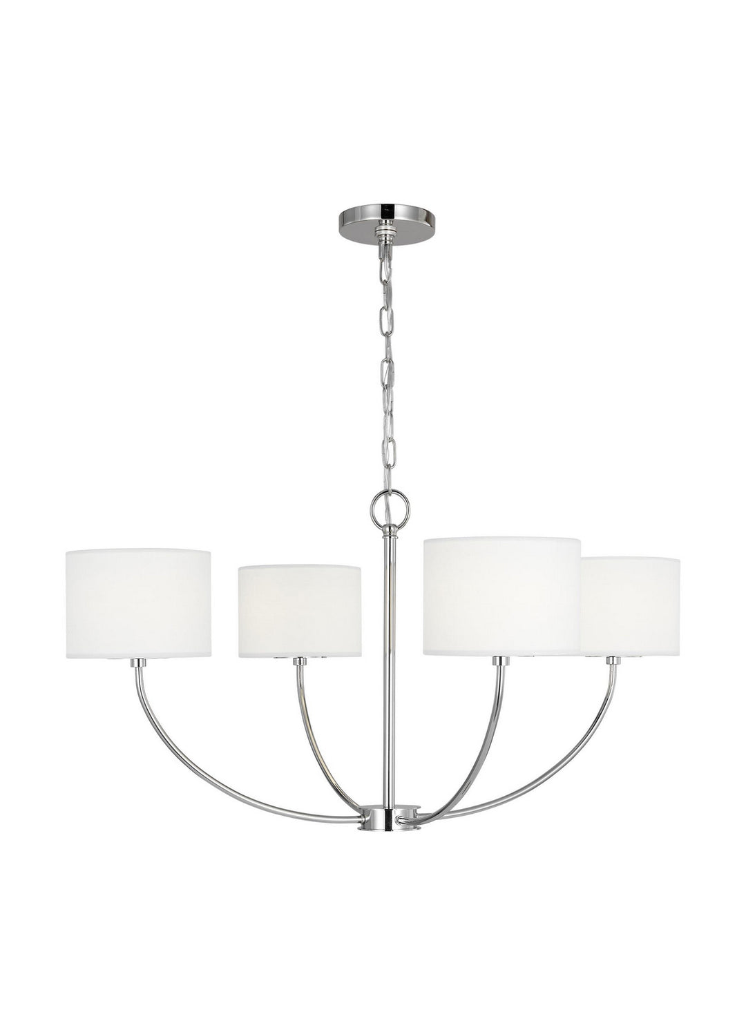 Visual Comfort Studio Sawyer KSC1034PN Chandelier Light - Polished Nickel