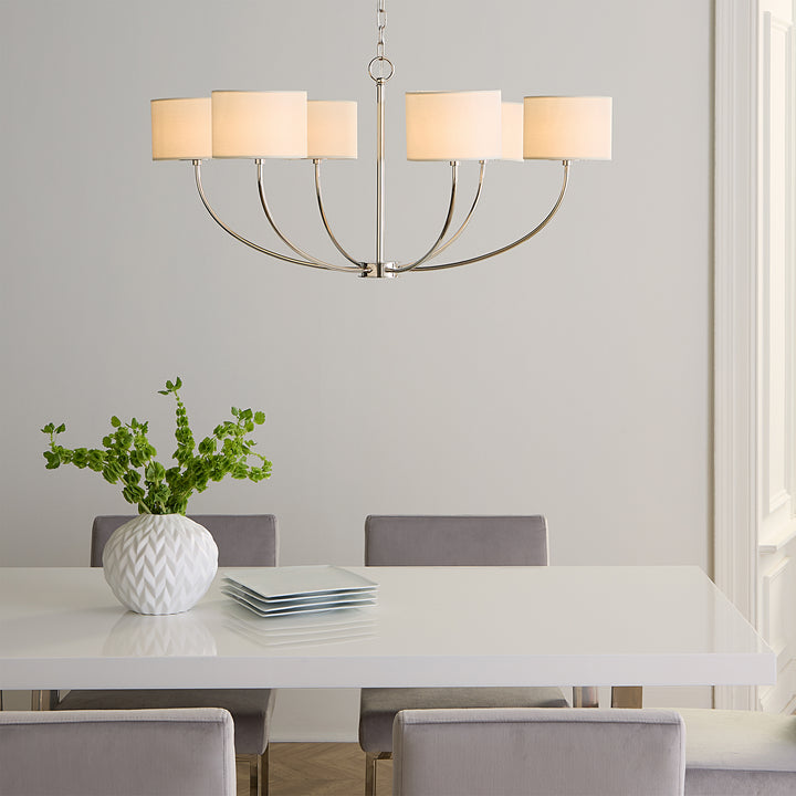 Visual Comfort Studio Sawyer KSC1046PN Chandelier Light - Polished Nickel