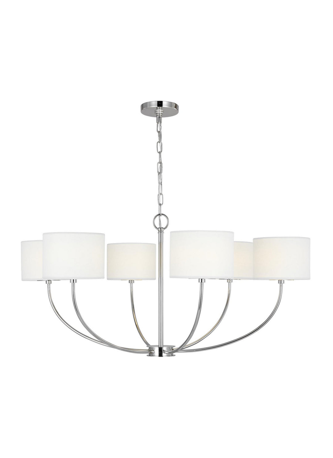 Visual Comfort Studio Sawyer KSC1046PN Chandelier Light - Polished Nickel