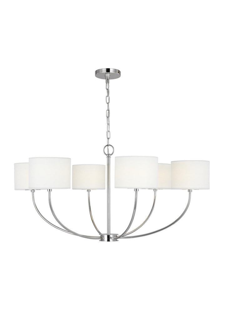 Visual Comfort Studio Sawyer KSC1046PN Chandelier Light - Polished Nickel
