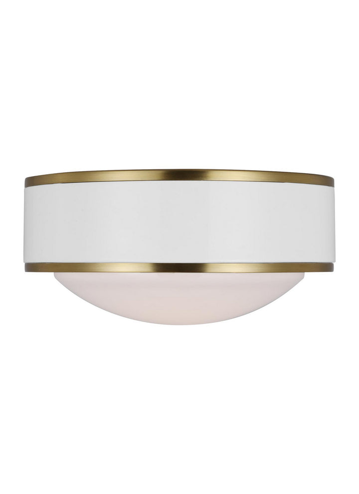 Visual Comfort Studio Monroe KSF1061BBSGW Ceiling Light - Burnished Brass