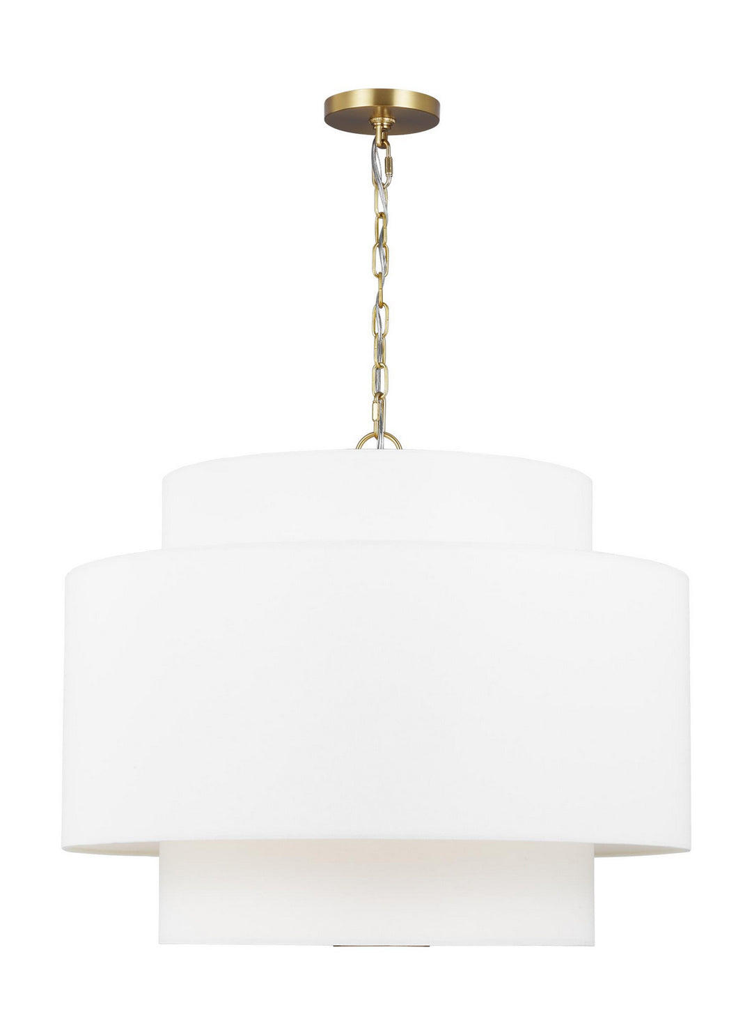 Visual Comfort Studio Sawyer KSP1043BBS Chandelier Light - Burnished Brass