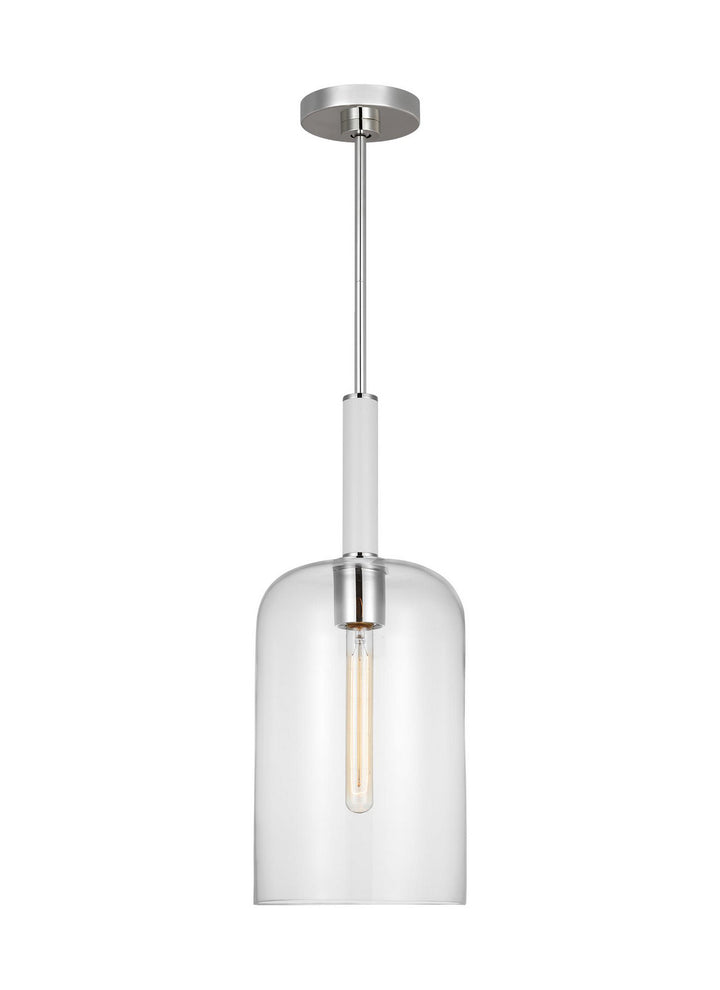 Visual Comfort Studio Monroe KSP1051PNGW Pendant Light - Polished Nickel