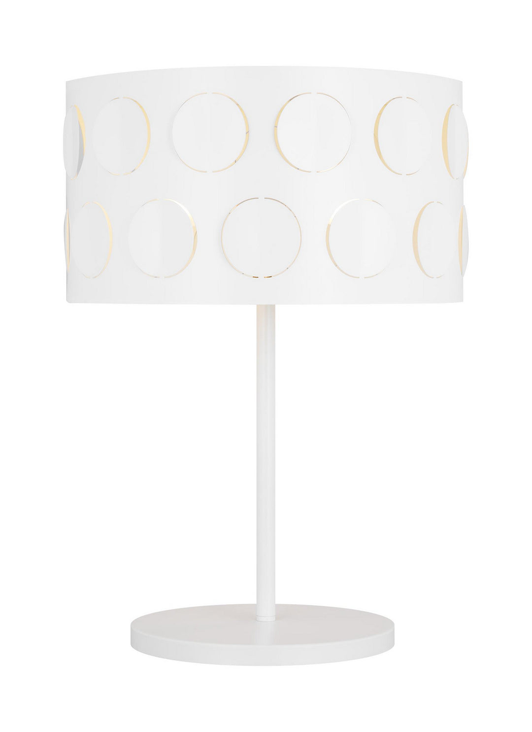 Visual Comfort Studio KST1002MWT1 Dottie Two Light Desk Lamp Lamp White