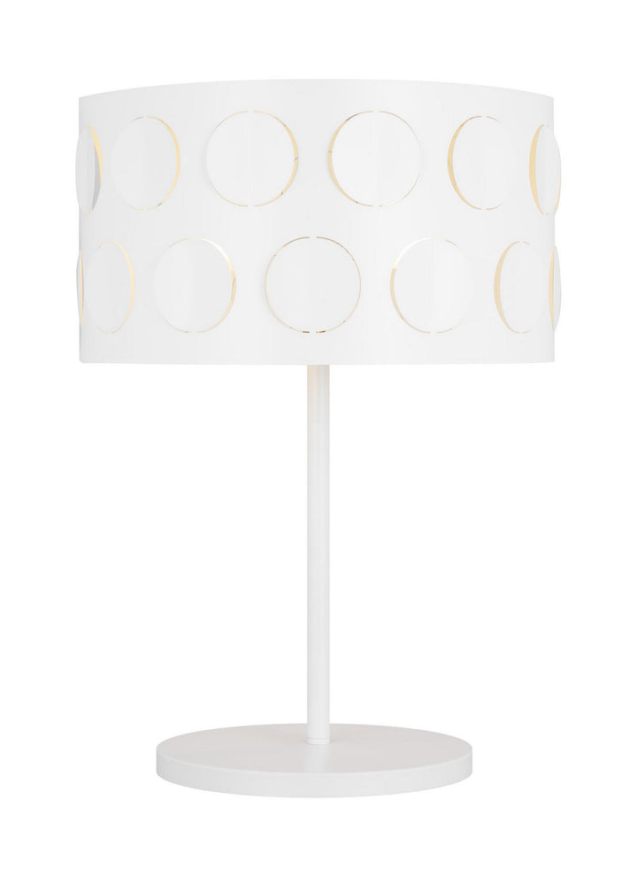 Visual Comfort Studio KST1002MWT1 Dottie Two Light Desk Lamp Lamp White