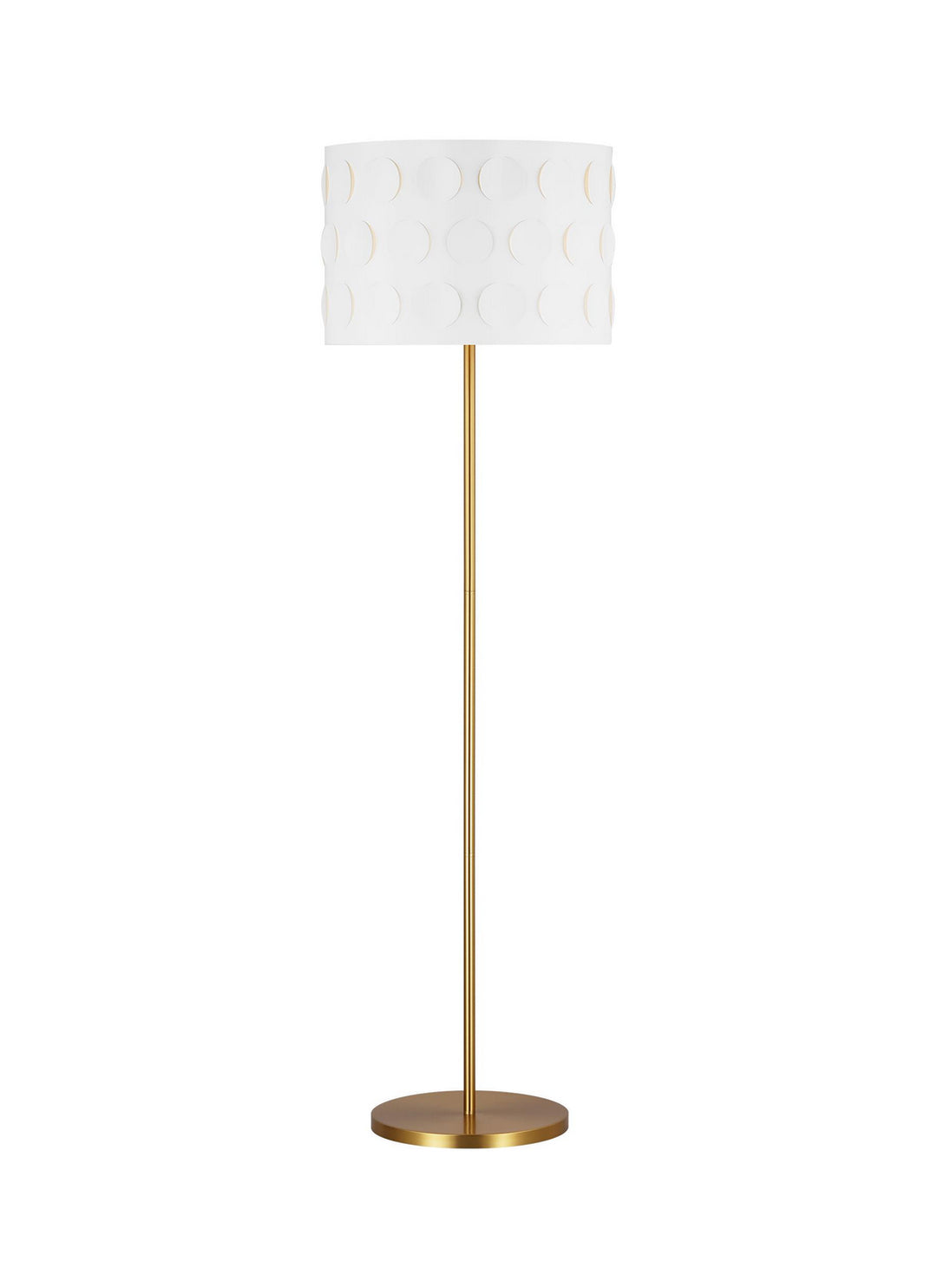 Visual Comfort Studio KST1011BBS1 Dottie One Light Floor Lamp Lamp Brass - Antique