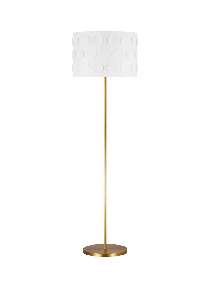 Visual Comfort Studio KST1011BBS1 Dottie One Light Floor Lamp Lamp Brass - Antique