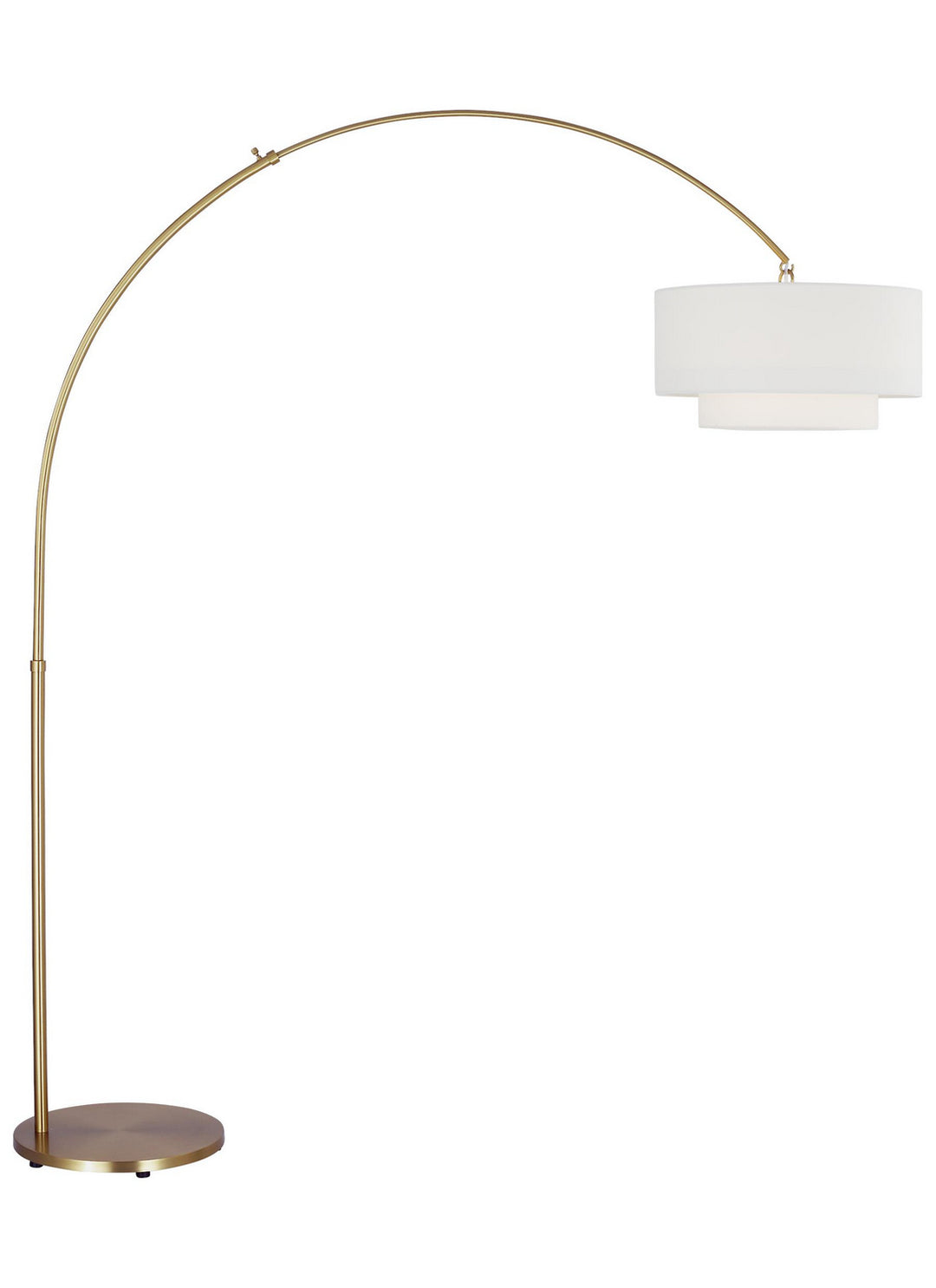 Visual Comfort Studio KST1031BBS1 Sawyer One Light Floor Lamp Lamp Brass - Antique