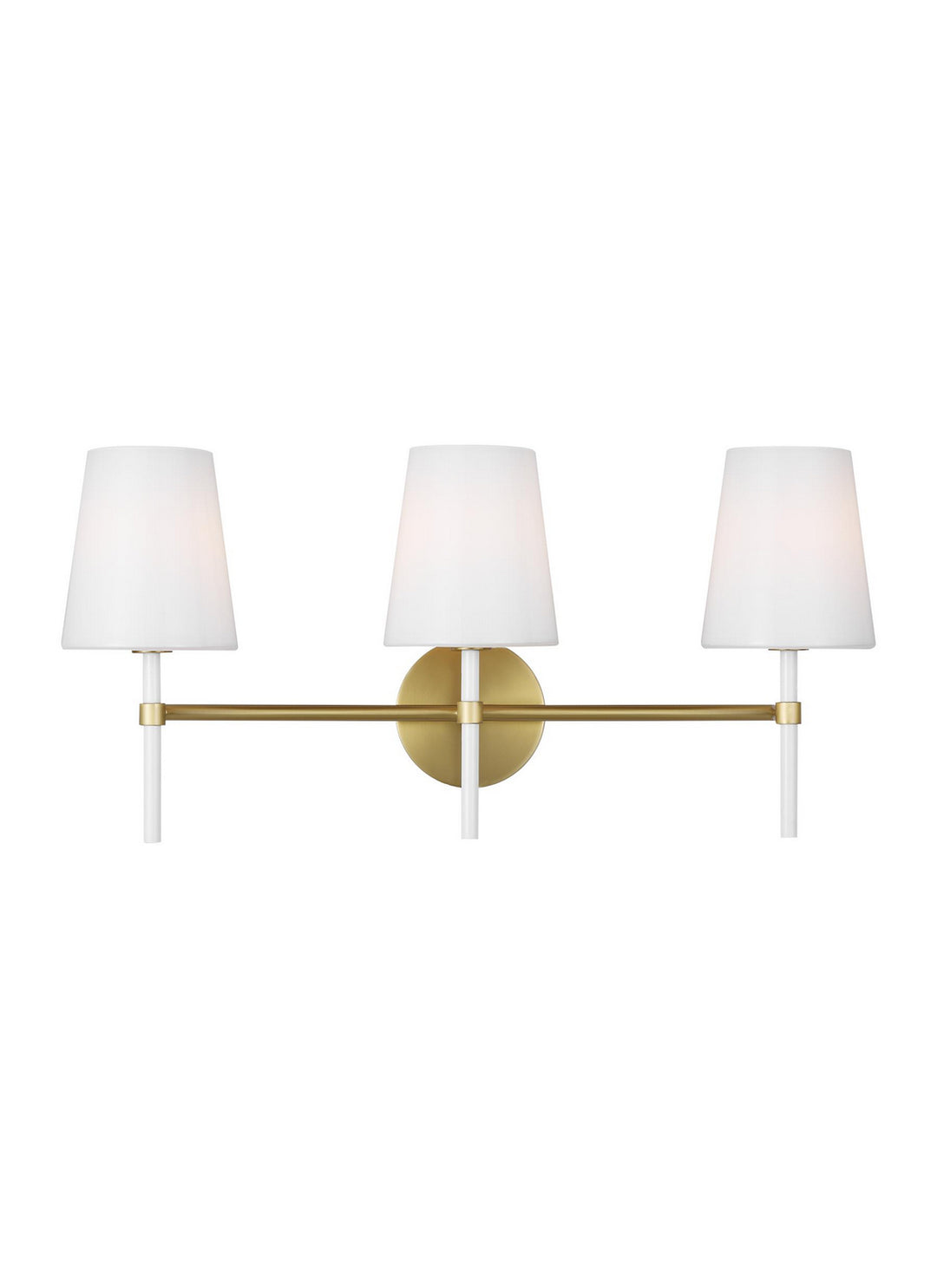 Visual Comfort Studio Monroe KSV1013BBSGW Bath Vanity Light 23 in. wide - Burnished Brass