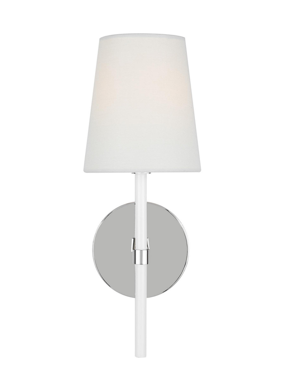 Visual Comfort Studio Monroe KSW1081PNGW Wall Light - Polished Nickel