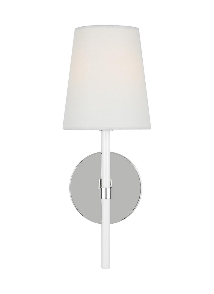 Visual Comfort Studio Monroe KSW1081PNGW Wall Light - Polished Nickel
