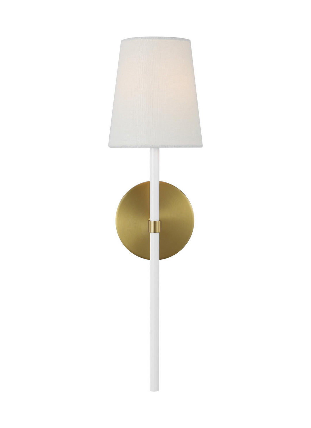 Visual Comfort Studio Monroe KSW1091BBSGW Wall Light - Burnished Brass